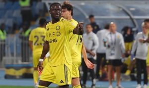 Al-Nassr-vs-Al-Riyadh-Saudi-League Tanpa Cristiano Ronaldo, Al Nassr Tetap Menang Tipis atas Al Riyadh