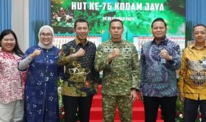 BRI Region 6/Jakarta 1 Hadir dan Berpartisipasi dalam Peringatan HUT Kodam Jaya ke-76. Foto: viralsumsel.com