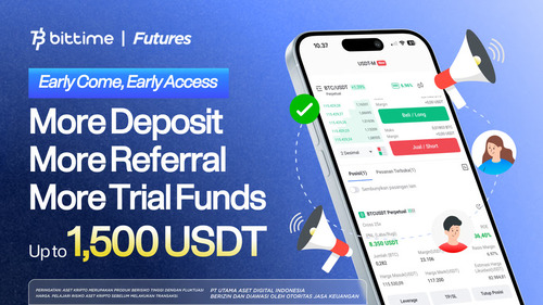 Bittime Catatkan Ribuan Partisipan pada Program Waitlist Bittime Beta Flexible Futures Batch Pertama. Sumber : viralsumsel.com