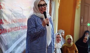Kembali ke Kampung Halaman, Senator Hj Eva Susanti Gelar Sosialisasi 4 Pilar MPR RI di Desa Tanah Abang