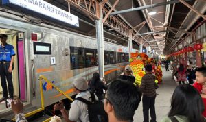 Hari Terakhir Periode Libur Imlek, Volume Penumpang KA di Wilayah Daop 4 Semarang Capai 45 Ribu Lebih. Foto: viralsumsel.com