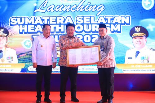 Launching Sumsel Health Tourism 2026, Herman Deru: Tonggak Evolusi Layanan Kesehatan dan Pariwisata Sumsel