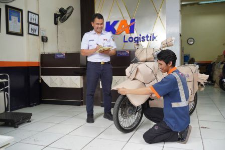 Januari 2026 Mengawali Tren Positif Pertumbuhan Layanan Ritel KAI Logistik. Foto: virasumsel.com