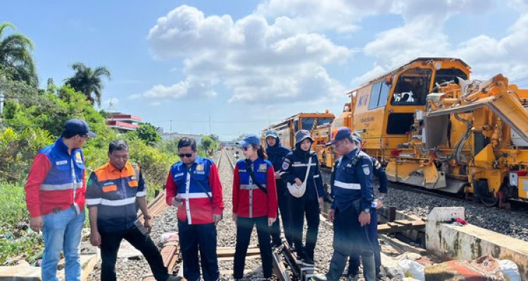 KAI Daop 4 Semarang dan DJKA Kemenhub Perkuat Keselamatan. Foto : viralsumsel.com