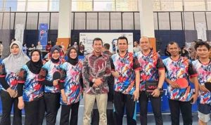 Kompak dan Bersemangat, Tim Tenis BRI Region 6Jakarta 1 Cerminkan Work Life Balance BRILiaN. Foto: viralsumsel.com