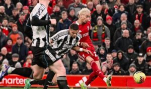 Liverpool-vs-Newcastle-United-Premier-League-Liga-Inggris Liverpool Pesta Gol di Anfield, Newcastle United Dibekuk 4-1