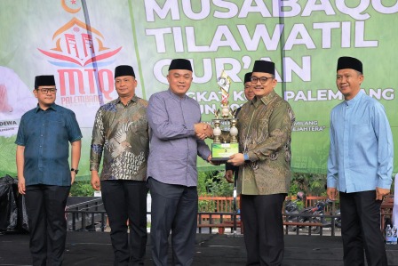 MTQ Ke-XXXI Kota Palembang Resmi Ditutup, Kecamatan Sako Raih Juara Umum