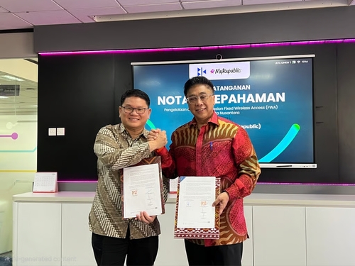 Perkuat Infrastruktur FWA di IKN, PT Bina Karya (Persero) Gandeng MyRepublic Air. Sumber : viralsumsel.com