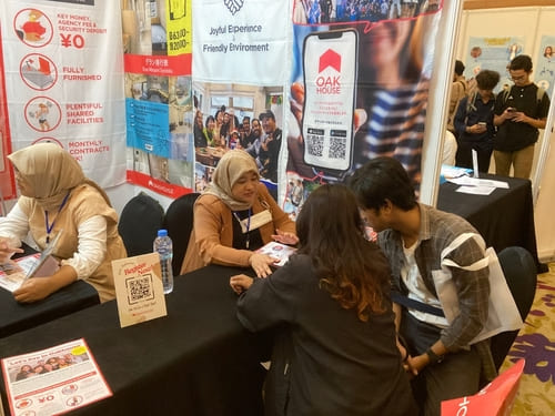 OAKHOUSE Berpartisipasi dalam JAPAN EDUCATION FAIR 2026 untuk Mendukung Studi di Jepang bagi Orang Indonesia yang Belajar Bahasa Jepang melalui Hunian. Sumber : viralsumsel.com