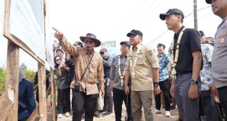 Herman Deru Resmikan Jalan CSR PT OKI Pulp, Dorong Pemerataan Infrastruktur di Air Sugihan