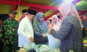 Wabup Abdur Rohman Husen Buka Pasar Ramadhan 1447 H di Sungai Lilin, Dorong Ekonomi Kerakyatan dan Tradisi Lokal