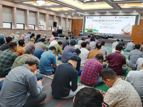 Pengajian Rutin BRI Region 6 Jakarta 1 Hadirkan Nuansa Kebersamaan Jelang Ramadan. Foto : viralsumsel.com
