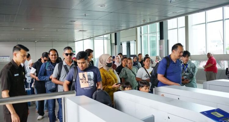 Penumpang KAI Bandara Tembus 598 Ribu di Januari 2026. Foto: viralsumsel.com