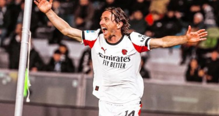 AC Milan Tekuk Pisa 2-1 di Arena Garibaldi, Modric Jadi Penentu Kemenangan