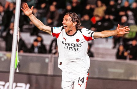 AC Milan Tekuk Pisa 2-1 di Arena Garibaldi, Modric Jadi Penentu Kemenangan