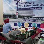 RSU Syubbanul Wathon Gelar Donor Darah dan Cek Kesehatan Gratis Peringati HUT ke-7. Foto: viralsumsel.com
