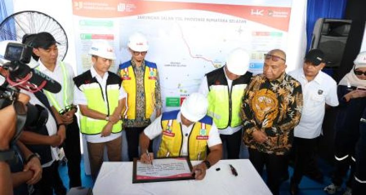 H-10 Lebaran, Tol Palembang–Betung Difungsikan: Exit Gandus Diyakini Dongkrak Ekonomi Kota