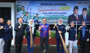 Sekda Sumsel Tinjau Gerakan Indonesia ASRI, Dorong OPD Perkuat Budaya Bersih dan Tertib