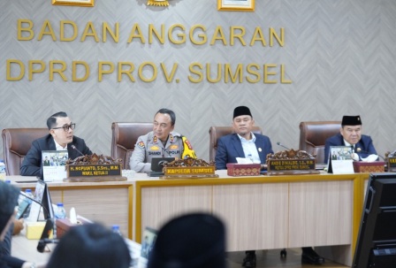 Silahturahmi Kapolda Sumsel Bersama Pimpinan dan Anggota DPRD Sumsel