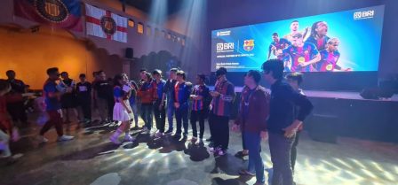 Sinergi BRI Branch Office Kalimalang Region 6Jakarta 1 dan IndoBarca Pererat Hubungan Nasabah Lewat Semangat Olahraga. Foto: viralsumsel.com