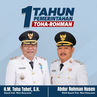 Setahun Kepemimpinan Toha–Rohman, Muba Lunasi Utang Rp350 Miliar dan Tekan Kemiskinan ke 9,97 Persen