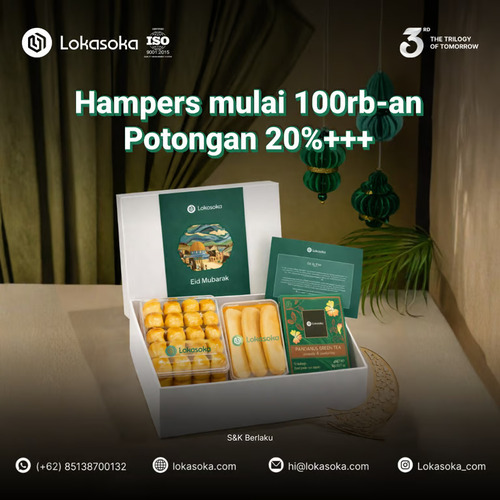 Tren Hampers Lebaran 2026 Makin Personal, Lokasoka Perkuat Layanan Custom Hampers untuk Korporasi dan Profesional. Foto: viralsumsel.com