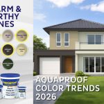 Tren Warna Cat Rumah 2026, Aquaproof Warm & Earthy Tones. Foto: viralsumsel.com