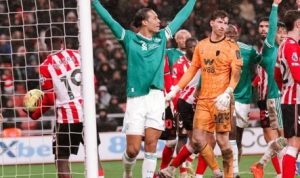Virgil van Dijk Bawa Liverpool Menang Tipis 1-0 atas Sunderland