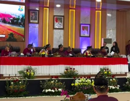 DPRD Ogan Ilir Gelar Paripurna HUT ke-22, Wagub Sumsel Apresiasi Peran Daerah