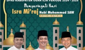 Peringatan Isra Mi’raj 2026, Ketua DPRD Ogan Ilir Ajak Umat Perkuat Spiritualitas dan Etika Sosial