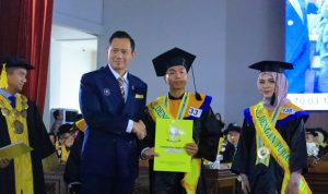 Wisuda ke-182 Unsri, AHY Ajak Lulusan Implementasikan Ilmu untuk Masyarakat