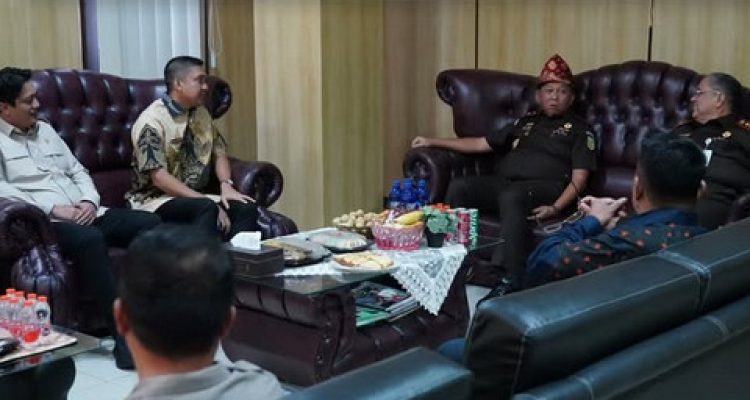 Panca Sambut Kajati Sumsel, Tegaskan Komitmen Perkuat Penegakan Hukum di Ogan Ilir