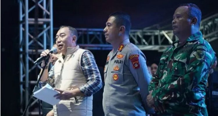 HUT Ogan Ilir ke-22 Memuncak di Malam Pesta Rakyat, Dadali Hentak Tanjung Senai Meski Diguyur Hujan
