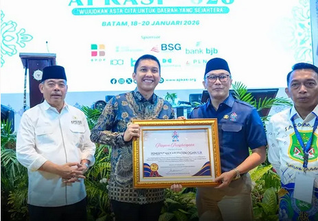 Bupati Panca Terima Penghargaan BKN, Ogan Ilir Sukses Terapkan Manajemen Talenta ASN