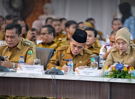 Rapat Besar di Griya Agung, H. Ardani Hadiri Rakor Infrastruktur Bersama Menko AHY