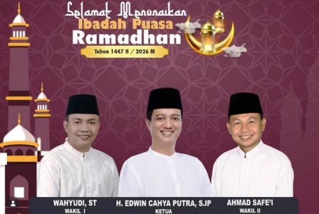 Sambut Ramadhan 1447 H, Ketua DPRD Ogan Ilir Edwin Cahya Putra Sampaikan Pesan Menyentuh untuk Warga