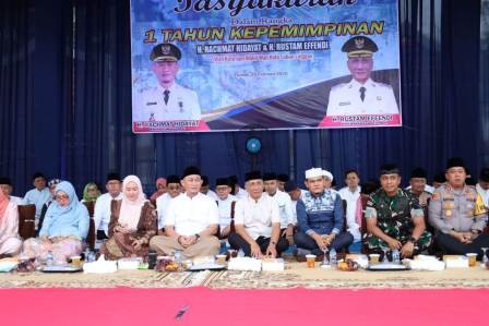 Tasyakuran Satu Tahun Kepemimpinan Rachmat Hidayat dan Rustam Effendi, Refleksi Menuju Linggau Juara