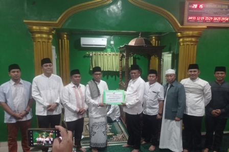 H. Arlan Pimpin Tim I Safari Ramadan ke Masjid An-Nur Karang Raja, Perkuat Ukhuwah dan Dukungan Syiar Islam