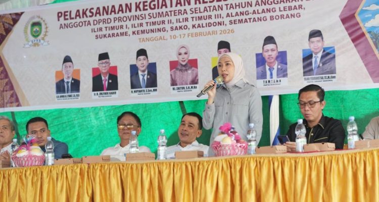 Reses DPRD Sumsel Dapil II di SMA Negeri 17 Palembang, Fokus Serap Aspirasi Pendidikan