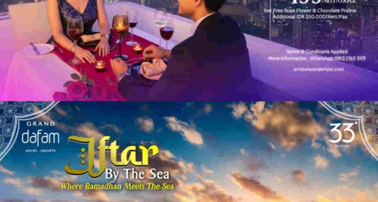 33 Sky Bridge Jadi Destinasi Baru Romantic Dinner dan Iftar Premium di Jakarta. Foto: viralsumsel.com