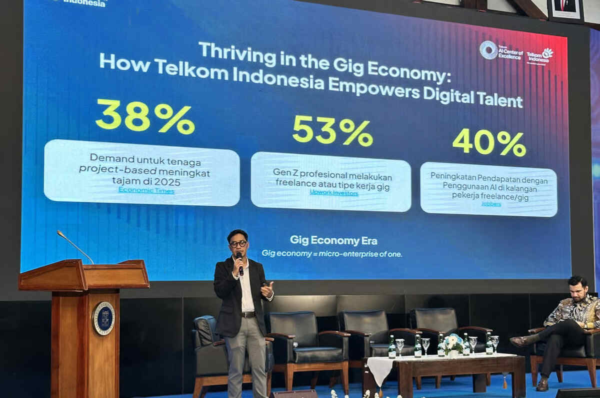 Telkom AI Center of Excellence Dukung Peluncuran Program Gig Economy, Perkuat Peran AI dalam Pengembangan Talenta Digital. Foto: viralsumsel.com