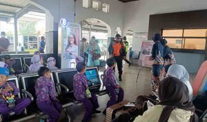 Tanamkan Budaya Keselamatan Sejak Dini, KAI Daop 4 Semarang Gelar Edukasi Perkeretaapian di Stasiun Pemalang. Foto: viralsumsel.com
