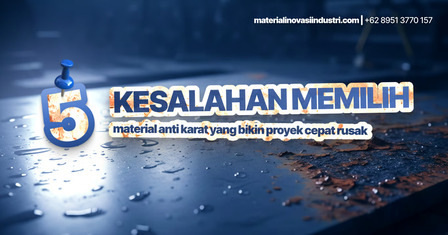 5 Kesalahan Memilih Material Anti Karat. Foto : viralsumsel.com