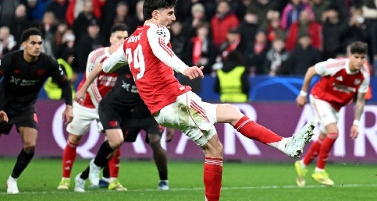 Penalti Kai Havertz di Menit 89 Selamatkan Arsenal dari Kekalahan Lawan Leverkusen