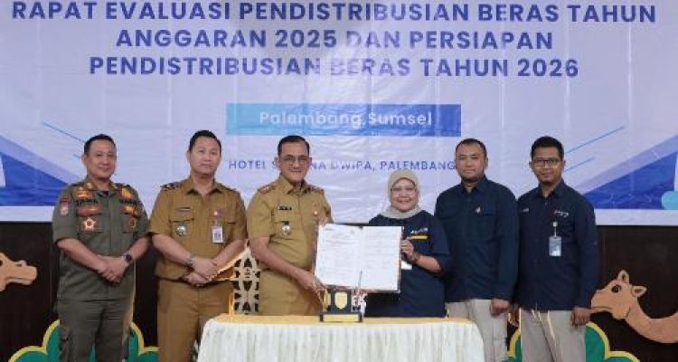 Distribusi Beras ASN Sumsel Tembus 100 Persen