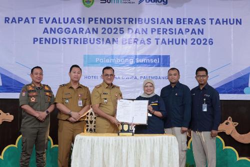 Distribusi Beras ASN Sumsel Tembus 100 Persen