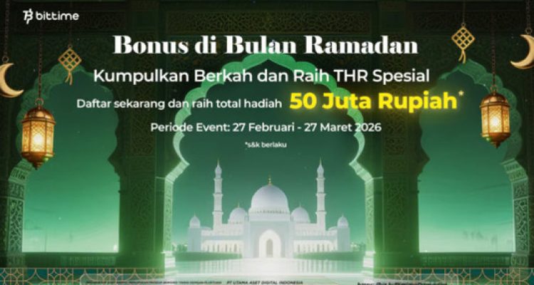Bittime Ramadan Referral Rewards, Berkah di Tengah Gejolak Volatilitas Pasar. Foto : viralsumsel.com