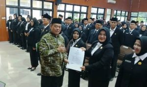 139 Guru Resmi Jadi Kepala Sekolah, Bupati Lahat Tekankan Kepemimpinan Visioner
