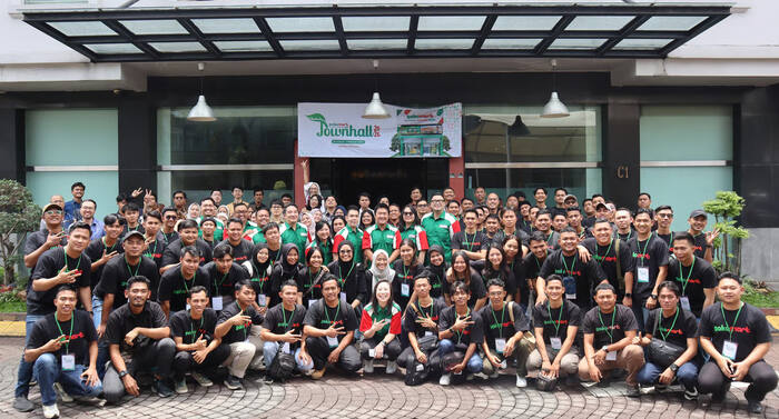 Lebih Dari 80 Karyawan GokoMart Kalimantan Hadiri GokoMart Town Hall 2026. Foto : viralsumsel.com