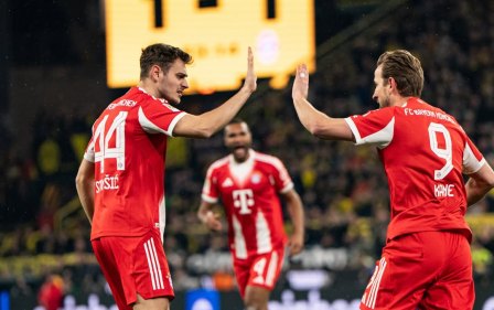 Bayern Munchen Bungkam Dortmund 3-2 di Signal Iduna Park, Kane Borong Dua Gol